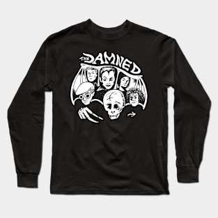 The Damned retro vintage Long Sleeve T-Shirt